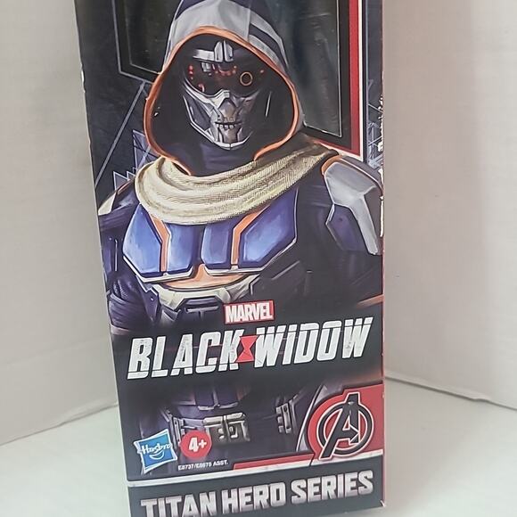 Marvel Avengers Black Widow Titan Hero Series Blast Gear Taskmaster Figure, New! - Picture 7 of 7